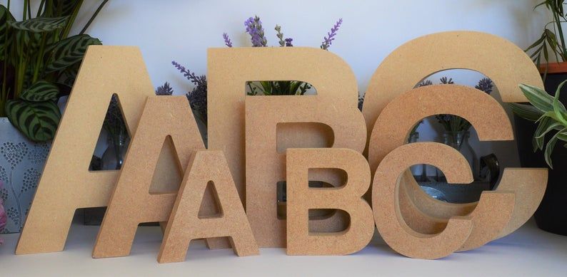 Mdf 3d Letters – Cnc Jali Cutting